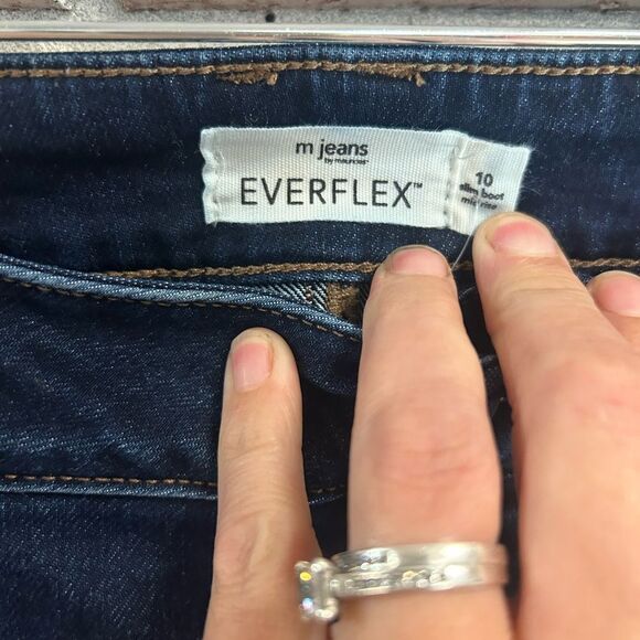 M Jeans Ever Flex Ladies Size 10 Blue Jeans - Picture 4 of 7
